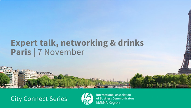 Paris IABC Connect flyer