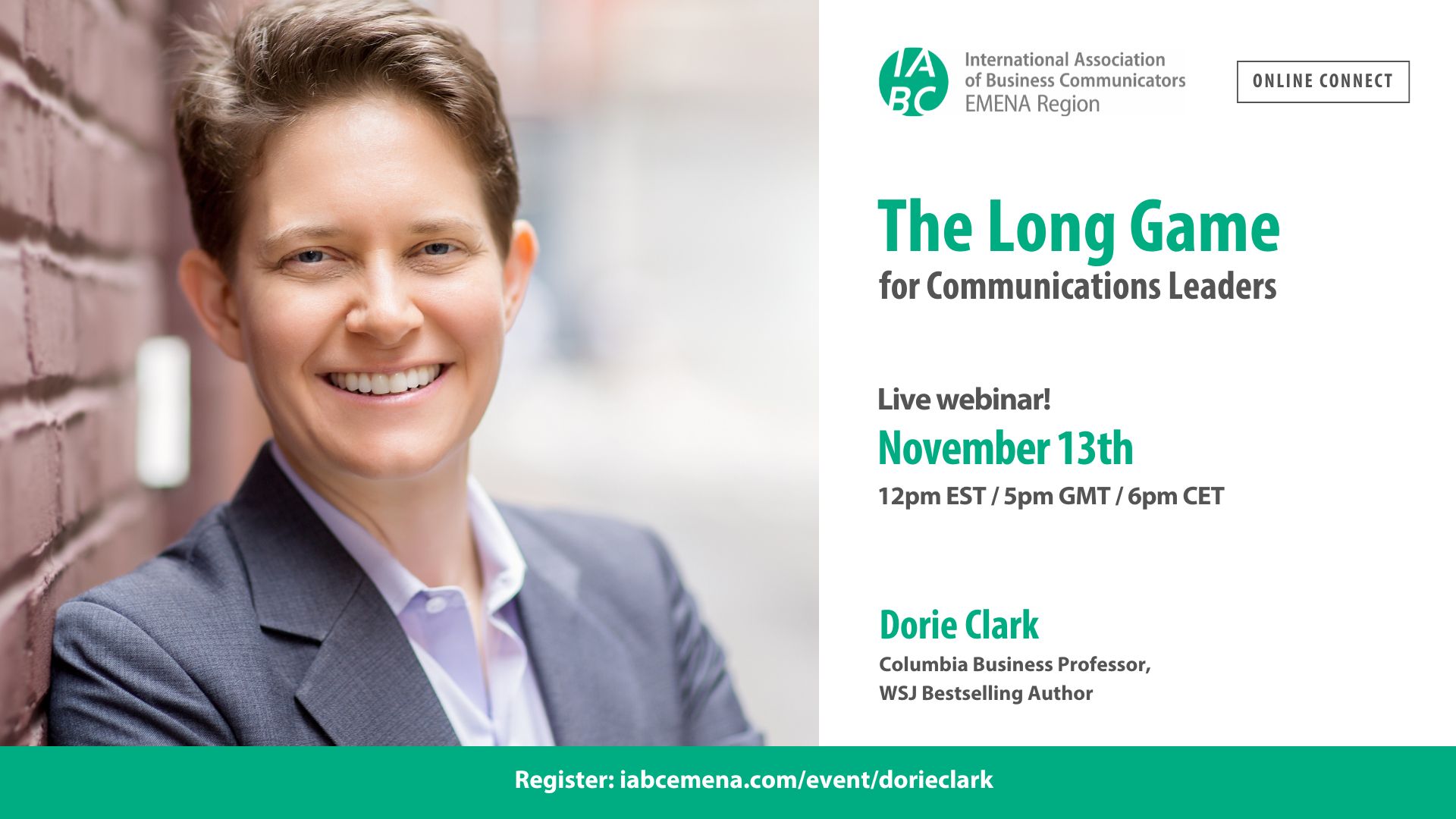 Dorie Clark Online webinar details