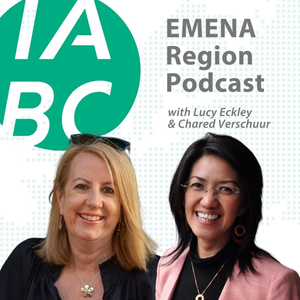 Lucy Eckley and Chared for podcast